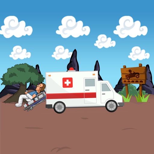 Offroad Ambulance Icon