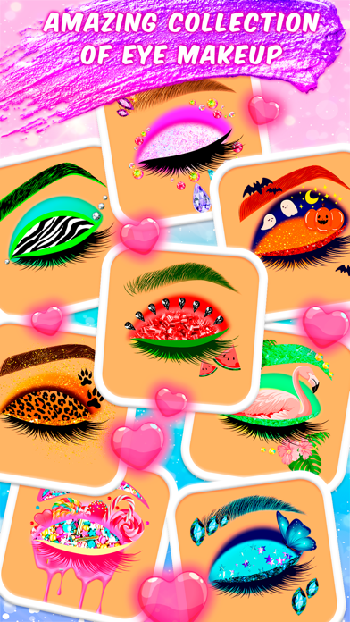 Eye makeup: beauty game Screenshot