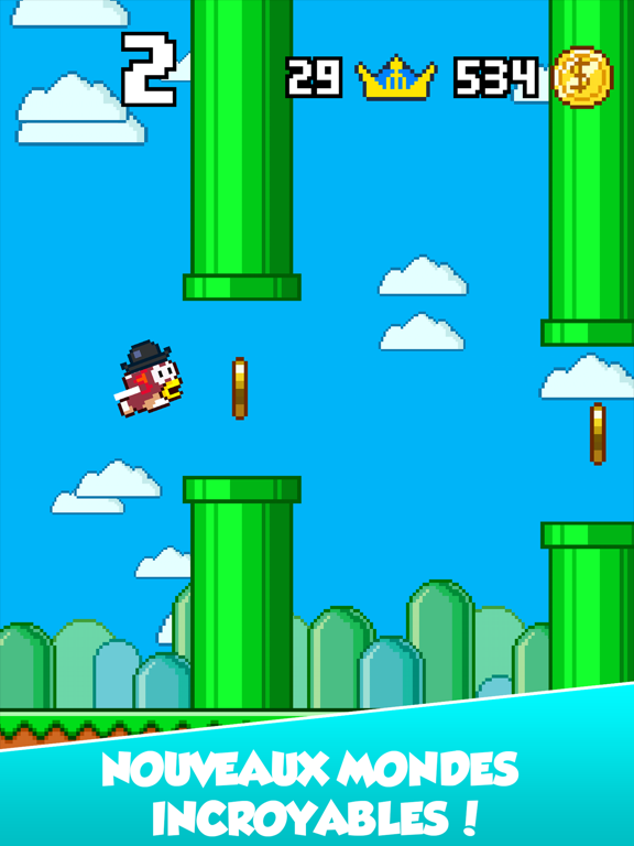 Screenshot #6 pour Splashy Fish - Adventure of Flappy Tiny Bird Fish