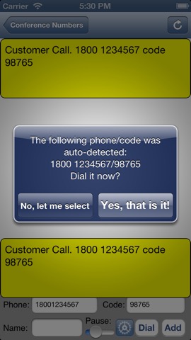 Conference Number Dialerのおすすめ画像2