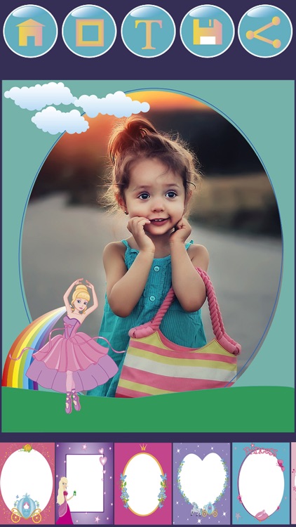 Princess photo frames album for kids – Pro screenshot-3