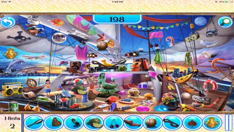Seaside Hidden Object Games
