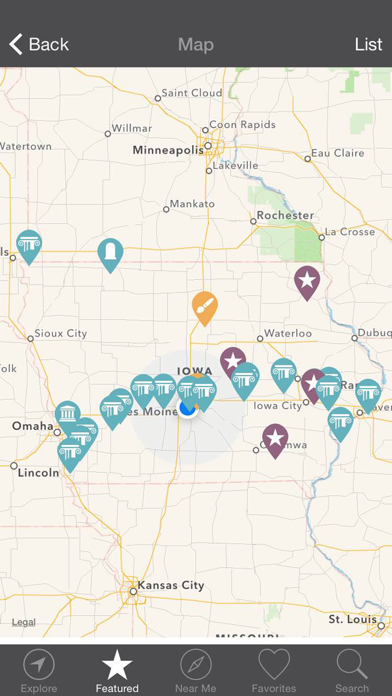 Iowa Culture App Screenshot
