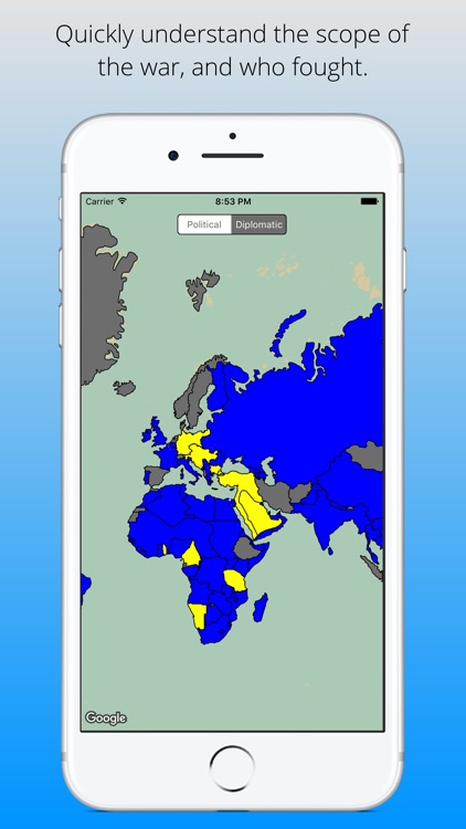 Great War Map - Interactive WWI Map of the World