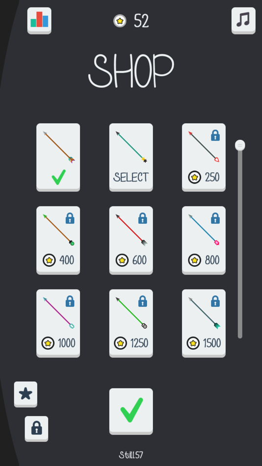 #8. Arrow Twist (iOS) Podle: Still57
