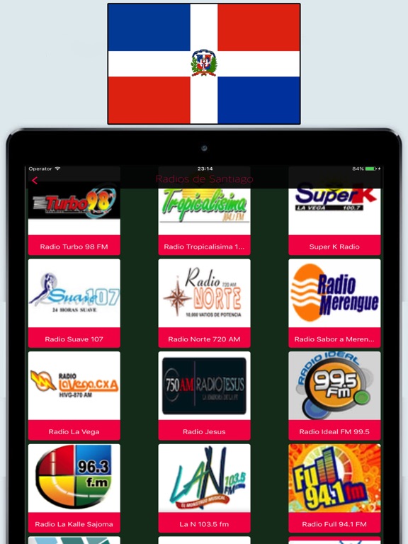 Radio Republic Dominican FM - Live Stations Online iPad screenshot 2 - Music app