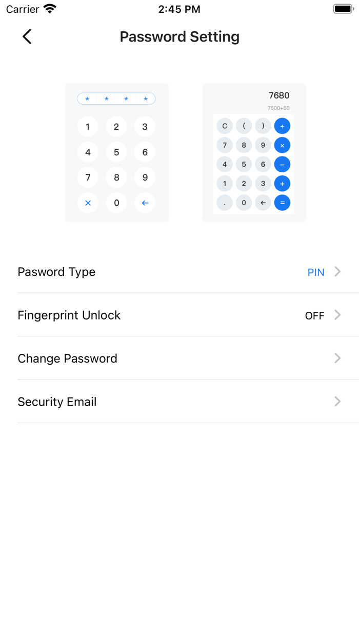 Privacy Gallery-Private space