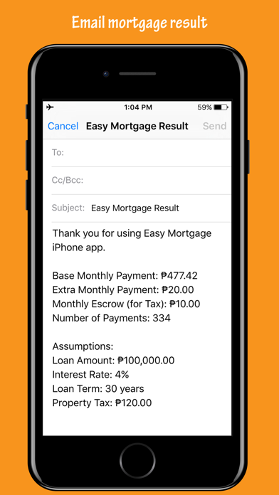 Screenshot #3 pour Easy Mortgage - Loan Calculator