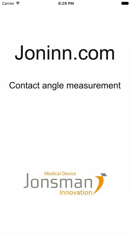 Joninn - Contact angles