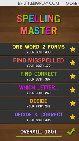 Game screenshot Spelling Master Game mod apk