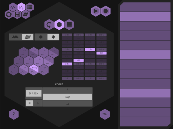 Chordion : Musical Instrument & MIDI Controller iPad app afbeelding 4