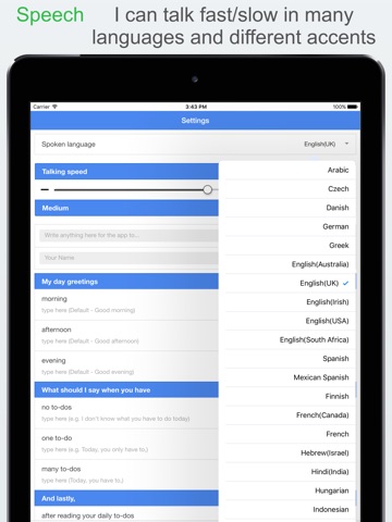 Daily Todo list L - multilingual day planner screenshot 2