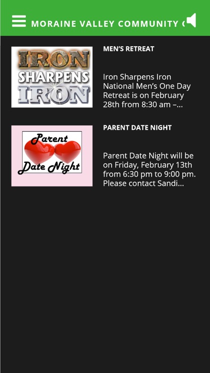 Moraine Valley Community Chrch