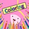 Kid Drawing Coloring Book For Adventure Time