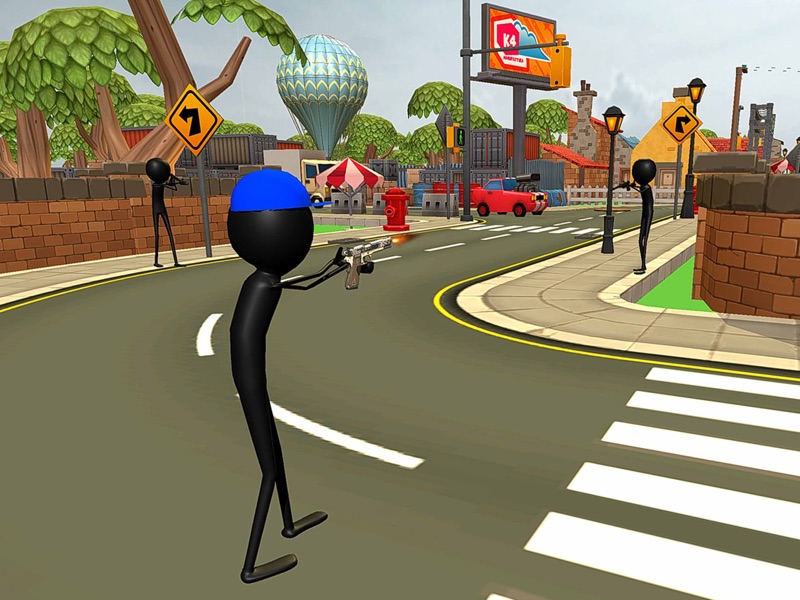 Vingança de Stickman irritado - Jogo do atirador d screenshot 10
