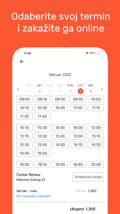 SrediMe - Rezervacije salona screenshot-3
