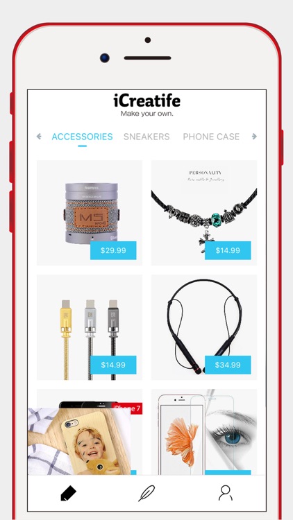 iCreatife - DIY Phone Case, T-shirt & Pillow. screenshot-3