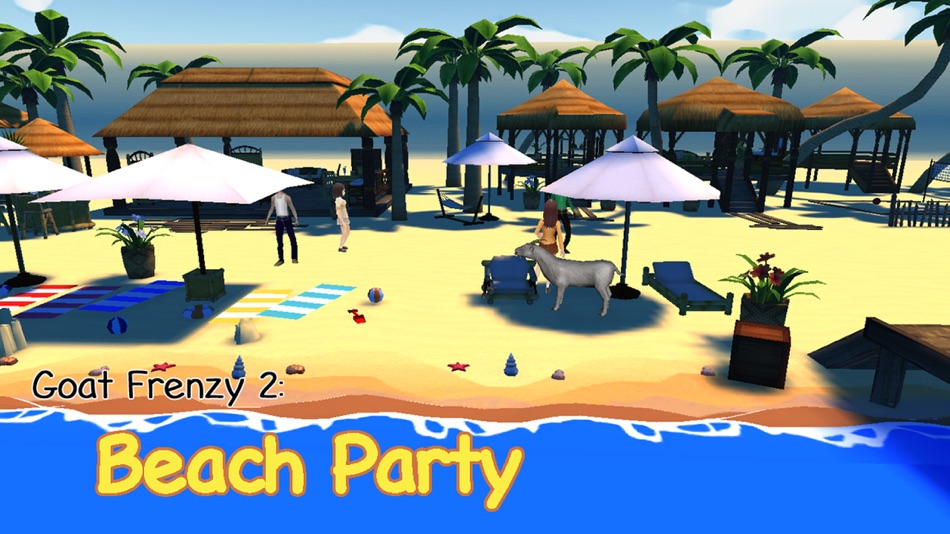 Goat Frenzy Simulator 2 : Beach Party - 1.1 - (iOS)