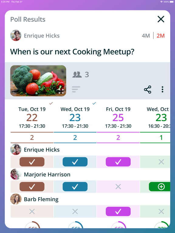 Poll For All - Create polls iPad screenshot 10 - Productivity app
