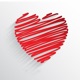 Heart Doodle Stickers app icon - Stickers app for iPhone