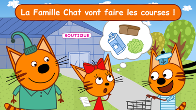 Screenshot #1 pour La Famille Chat Jeu de Magasin