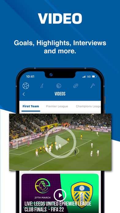 LUFCMOT - Live Scores & News Screenshot