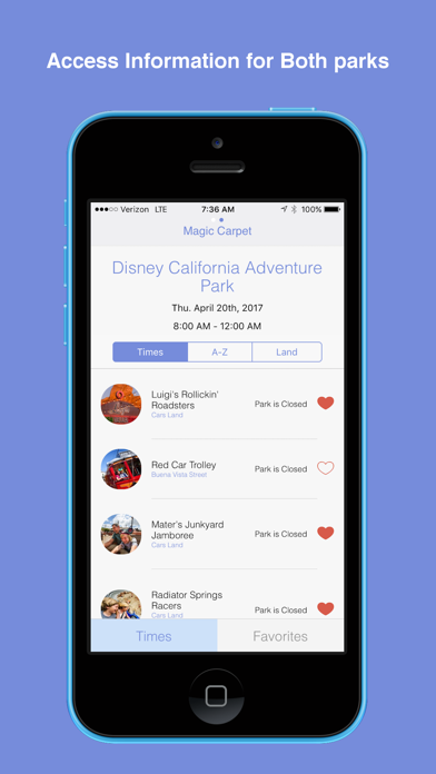 How to cancel & delete Magic Carpet for Disneyland from iphone & ipad 4