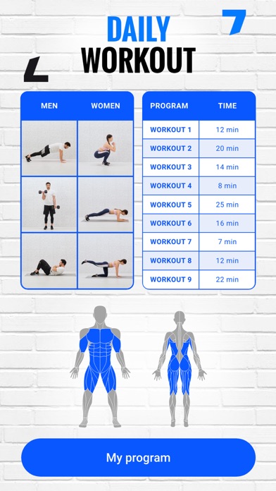 FizzUp - Workouts & Nutrition Screenshot