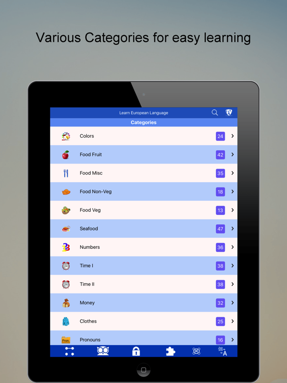 Screenshot #4 pour Learn European Languages SMART Guide