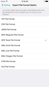 GPS Coordinate Recorder screenshot