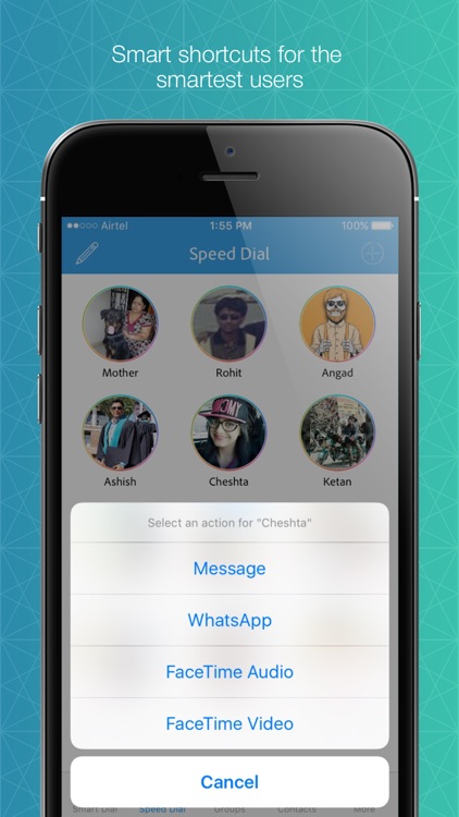 Smart Dial-Speed call, T9 dial
