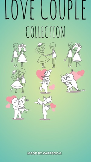 Stick-Figure Couple Stickers(圖2)-速報App