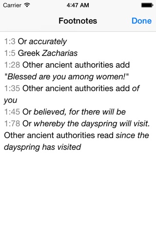 VerseWise Bible RSV screenshot 2