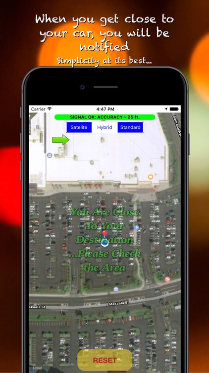 Return To - Find My Car