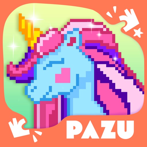 Pixel coloring games for kids Icon