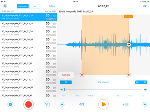 Voice Recorder PRO - Recording screenshot 2