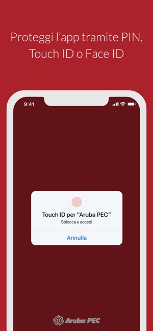 Aruba PEC su App Store