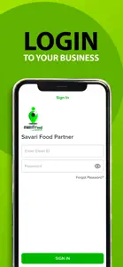 Savari Food Partner screenshot #1 for iPhone