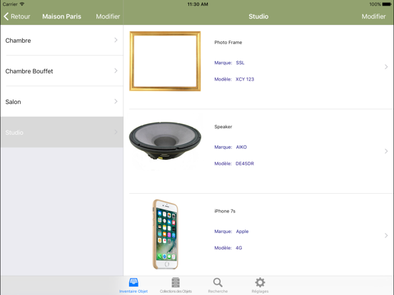 Screenshot #5 pour Inventaire de la Maison