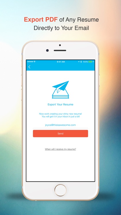 Resume: CV Builder & Designer For Your Job Search screenshot-3
