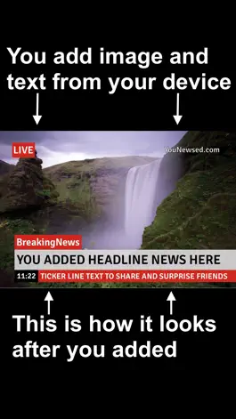 Game screenshot YouNewsed - Write Your Own Headline News Meme mod apk