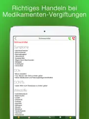 vergiftung - erste hilfe pro ipad bildschirmfoto 2