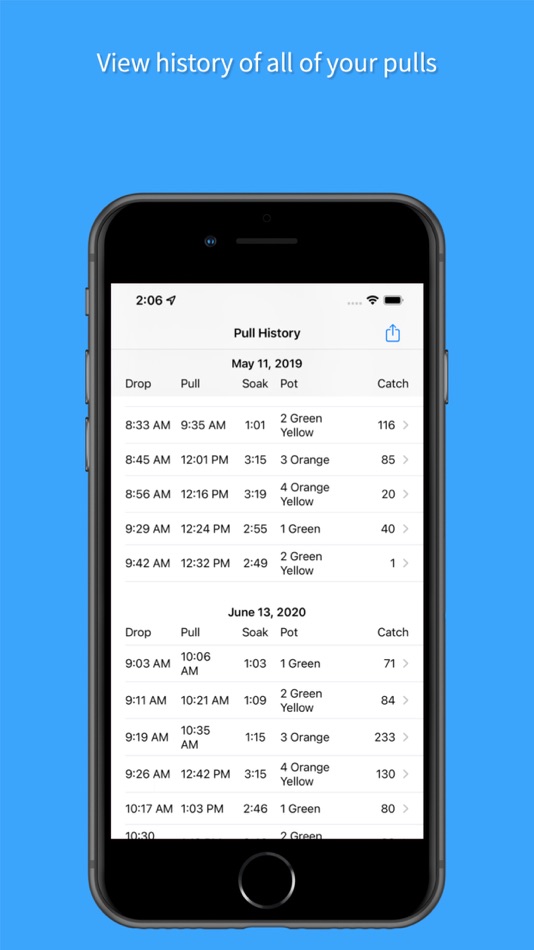 #5. Crab and Shrimp Pot Tracker (iOS) بواسطة: Scott St George