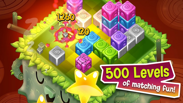 ‎Cubis Creatures: Match 3 Games Screenshot