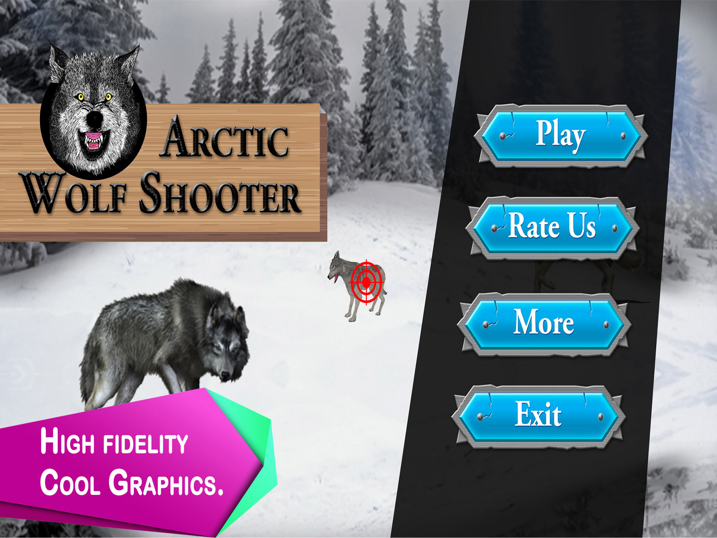 Arctic Wolf Shooter screenshot 5