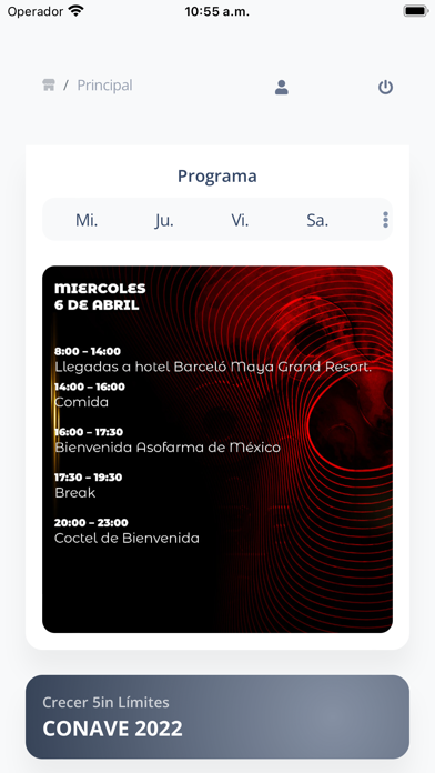 Convención 2022 Screenshot