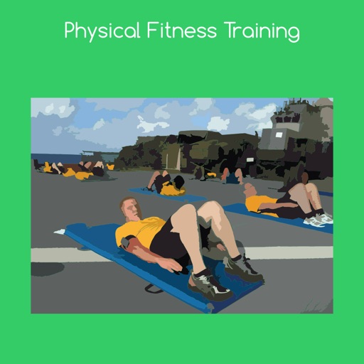 Physical fitness training icon