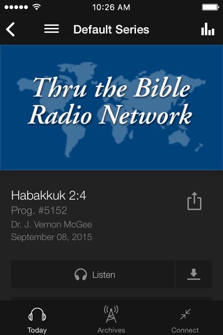 Thru the Bible Radio Network screenshot 2