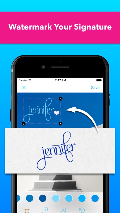 Watermark Pro Signature & Logo - Photo & Video App | MWM