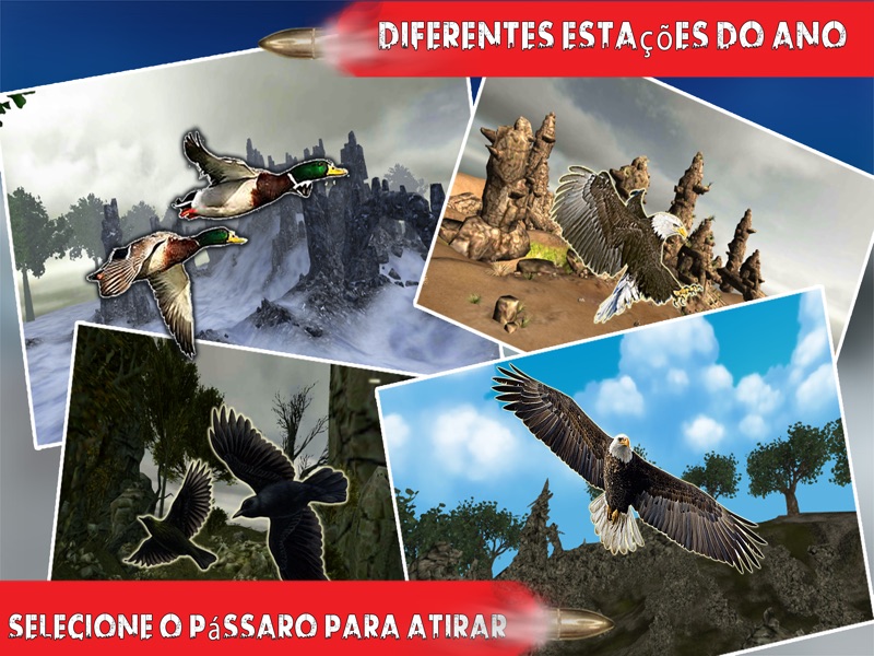 Temporada de Caça de Aves 3D:Tiro Sniper Real 2017 screenshot 10